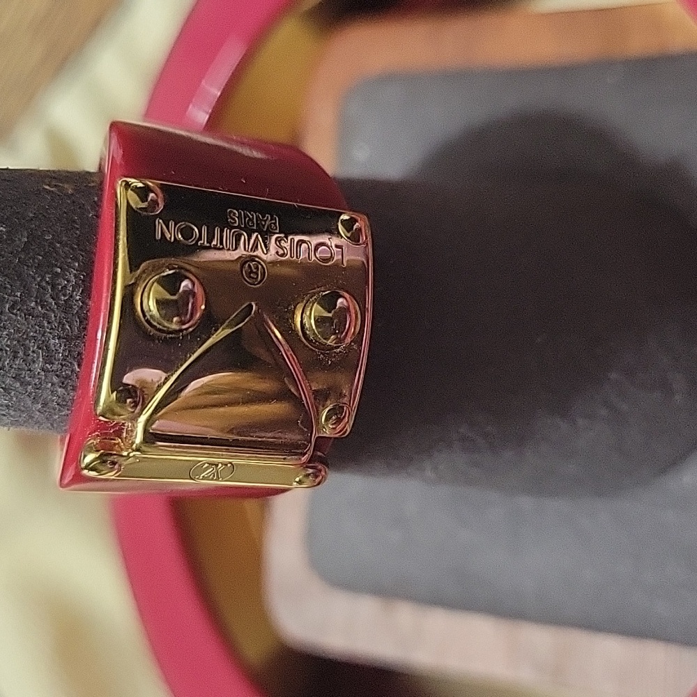 LOUIS VUITTON TORTOISE "LOCK ME" RING VINTAGE 7.5